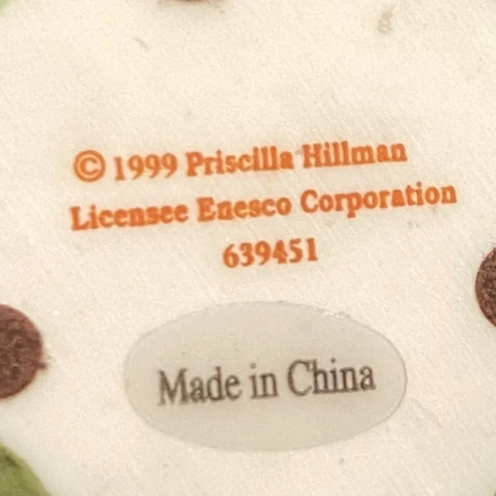 Adorable Bunny Figurines with Hats-1999 Priscilla Hillman 639451 - Picture 11 of 11